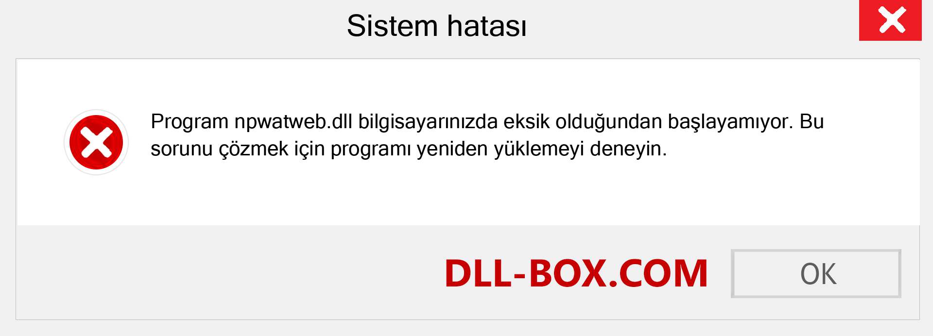 npwatweb.dll dosyası eksik mi? Windows 7, 8, 10 için İndirin - Windows'ta npwatweb dll Eksik Hatasını Düzeltin, fotoğraflar, resimler